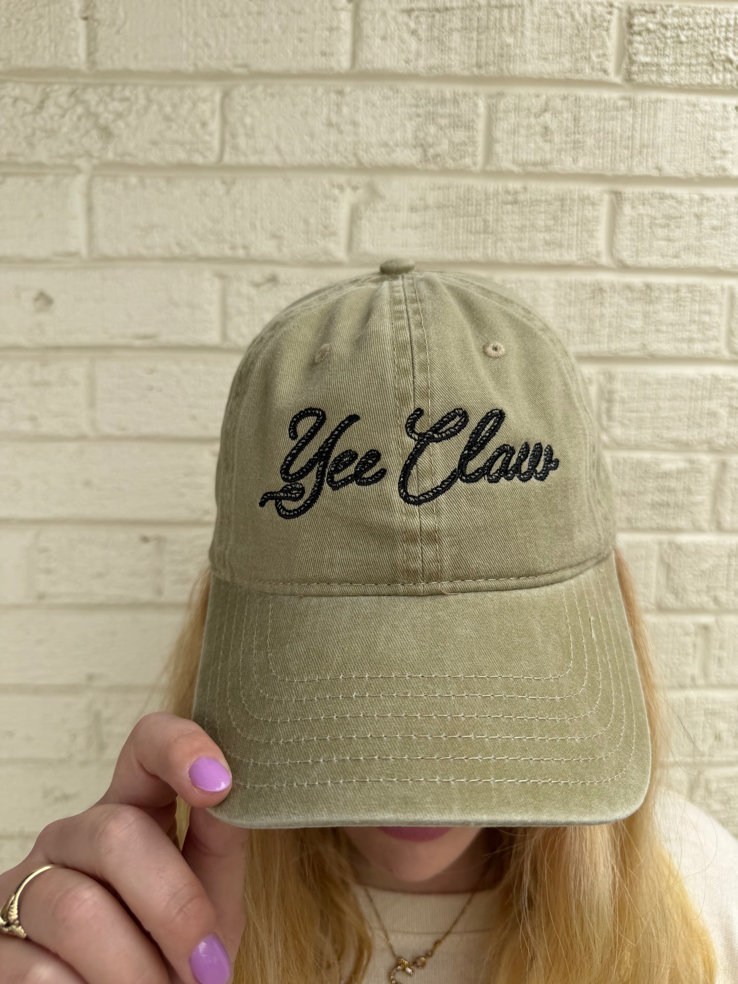 Yee Claw Embroidered Dad Hat