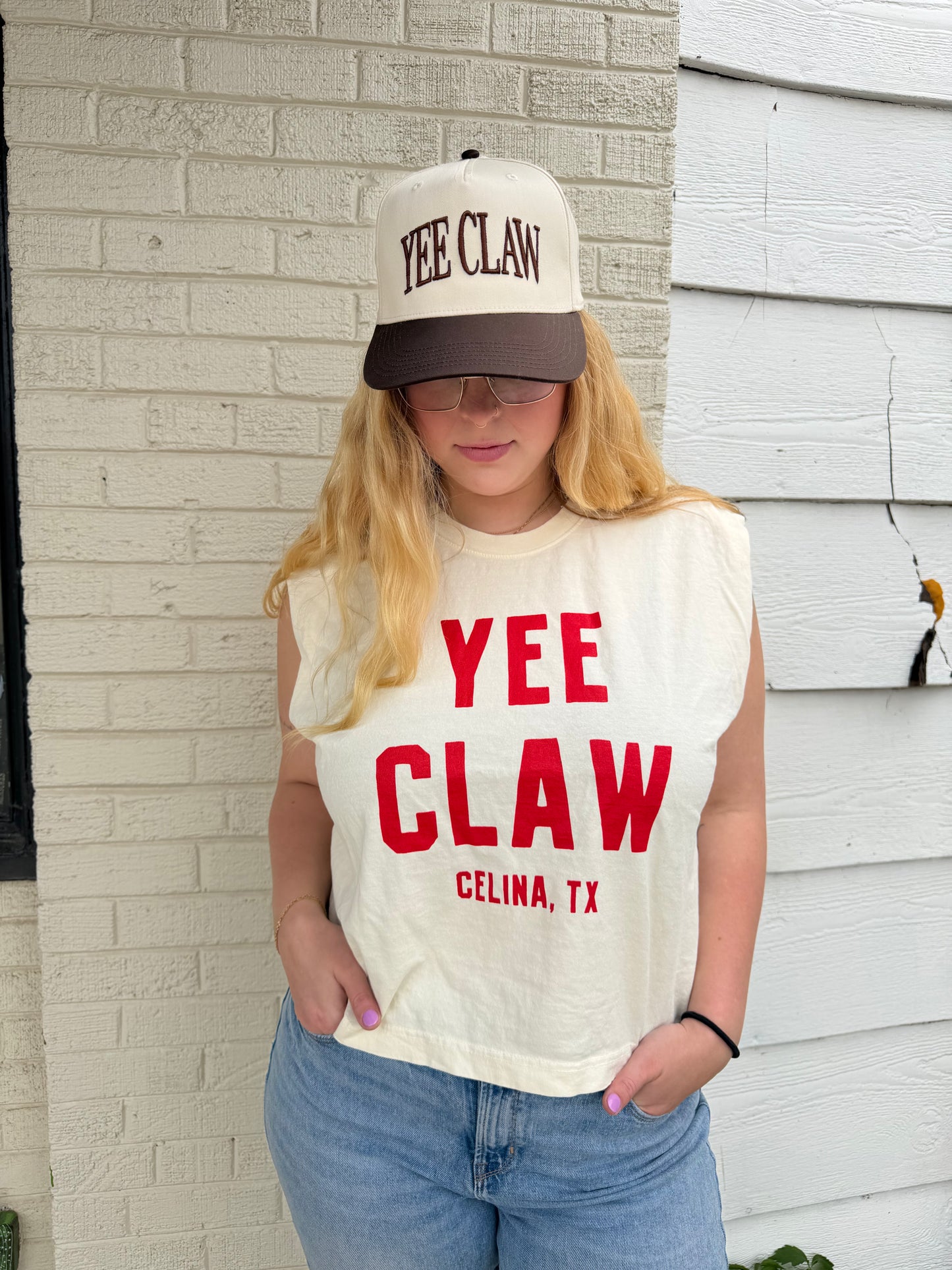 Yee Claw Cropped Tank Top